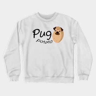 Pugs Funny Gift Love Dog Crewneck Sweatshirt